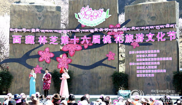 The 16th Peach Blossom Festival opens in Nyingchi, Tibet